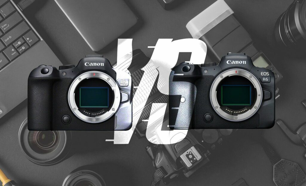 Canon r6 vs canon r6 mark II ev